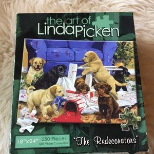 DOG PUPPIES Linda Pickens puzzle 500 pcs
